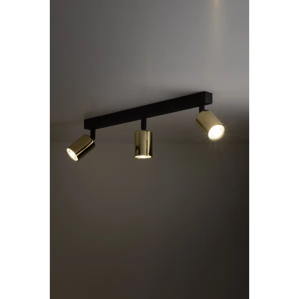 Светильник потолочный TOP GOLD 3 TK Lighting в гостиную, кухню в стиле хай-тек