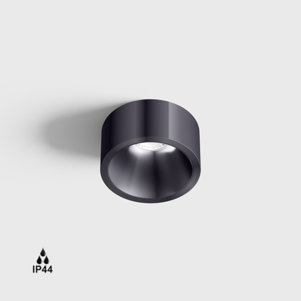 INVISIBLE MINI OUT, D55mm, H58mm, LED 6.3W, 4000K, diamond black (01.2203.7.940.DB)