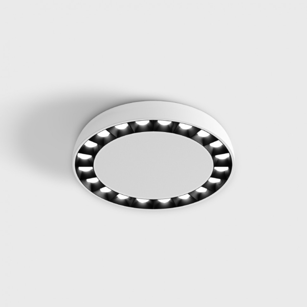 TURBINE, D191mm, H54mm, LED 15W, 4000К, білий (02.0190.15.940.WH)
