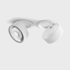 SOL IN, D95mm, H33mm, LED 14W 4000K, білий/білий (01.9533.14.940.WH + SOL RING GRAIN WHITE)