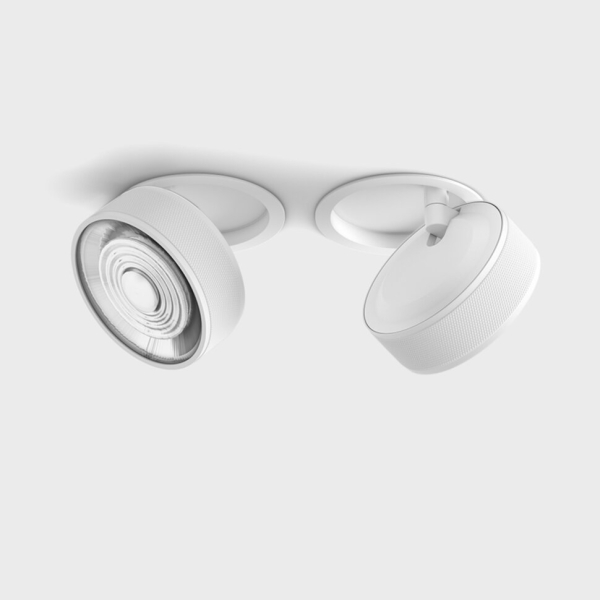 SOL IN, D95mm, H33mm, LED 14W 4000K, білий/білий (01.9533.14.940.WH + SOL RING GRAIN WHITE)