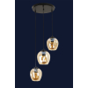 Купить подвесной светильник 756pr0231f-3 BK + BR (300)