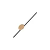 Светильник настенный светодиодный в спальню и гостиную JAVA II BLACK WOOD KINKIET 1P? TK Lighting, LED бра в стиле хай-тек