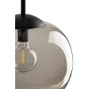 Подвесной светильник в стиле хай-тек VIBE TOPAZ LAMPA WISZACA 1 200 TK Lighting в кухню, спальню в цвете черный