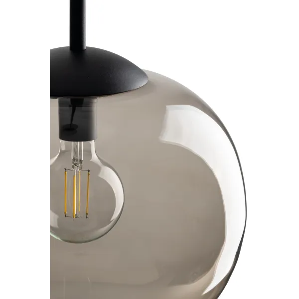 Подвесной светильник в стиле хай-тек VIBE TOPAZ LAMPA WISZACA 1 200 TK Lighting в кухню, спальню в цвете черный