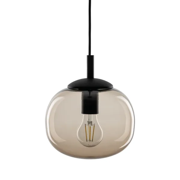 Подвесной светильник в стиле хай-тек VIBE TOPAZ LAMPA WISZACA 1 200 TK Lighting в кухню, спальню в цвете черный