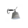 Бра настенное в спальню и гостиную ZYTA WALL XS GREY Azzardo в стиле модерн