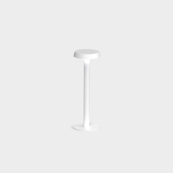 Настольная лампа MOON, D116mm, H350mm, LED 2W, 2200K-5000K(tunable white), IP20, белый (10.3512.02.TW.WH)