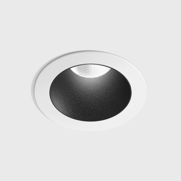 NANO R, D48мм, H67мм, LED 8W 4000K, черный-белый (01.3910.8.940.WH + 01.A390.BK)