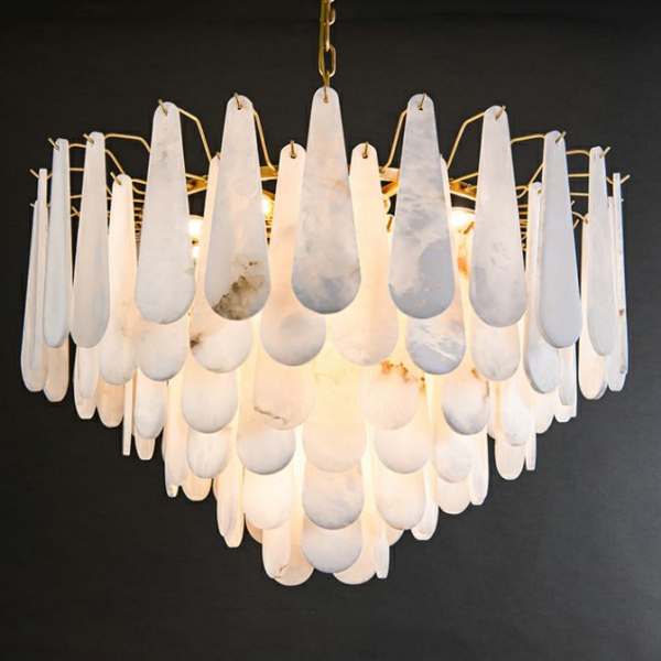 Підвісна світлодіодна люстра RADA MARBLE D55   LED
