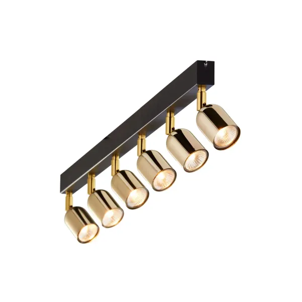Светильник потолочный TOP GOLD 6 TK Lighting в гостиную, кухню в стиле лофт