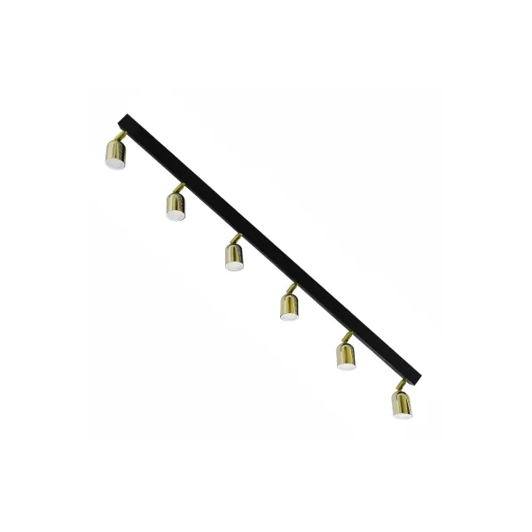 Светильник потолочный TOP GOLD 6 TK Lighting в гостиную, кухню в стиле лофт