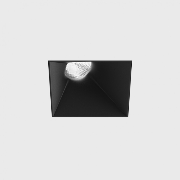INVISIBLE SquareAssym, L110mm, W110mm, H117mm, LED 13W, 3000К, черный (01.2311.13.830.BK)