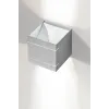 Бра настенное в спальню и гостиную VENUS ALUMINIUM Azzardo в стиле хай-тек