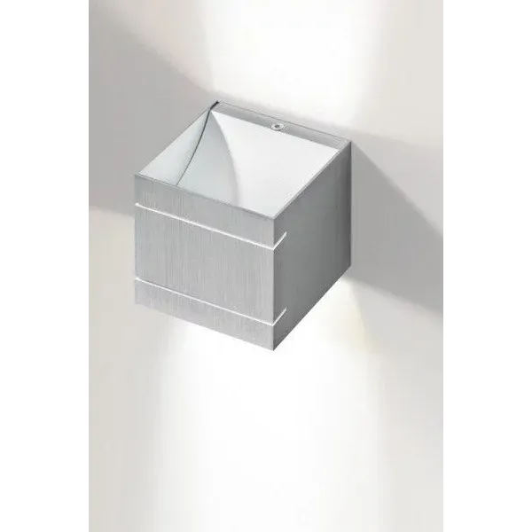 Бра настенное в спальню и гостиную VENUS ALUMINIUM Azzardo в стиле хай-тек