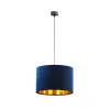 Подвесной светильник в стиле скандинавский TERCINO BLUE LAMPA TK Lighting в кухню, спальню в цвете черный