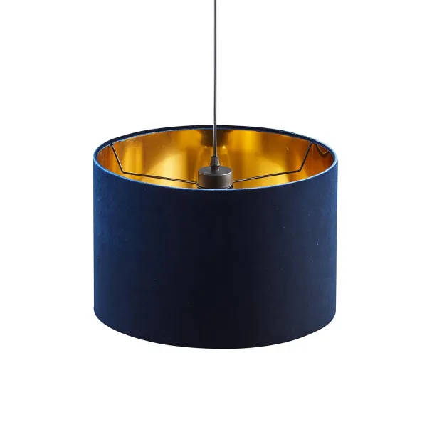 Подвесной светильник в стиле скандинавский TERCINO BLUE LAMPA TK Lighting в кухню, спальню в цвете черный