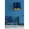 Подвесной светильник в стиле скандинавский TERCINO BLUE LAMPA TK Lighting в кухню, спальню в цвете черный