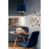 Подвесной светильник в стиле скандинавский TERCINO BLUE LAMPA TK Lighting в кухню, спальню в цвете черный