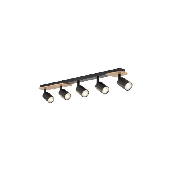 Светильник потолочный COVER WOOD LAMPA  5 TK Lighting в гостиную, кухню в стиле кантри
