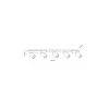 Светильник потолочный COVER WOOD LAMPA  5 TK Lighting в гостиную, кухню в стиле кантри