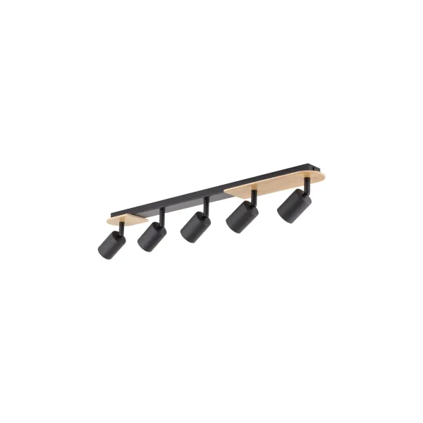 Светильник потолочный COVER WOOD LAMPA  5 TK Lighting в гостиную, кухню в стиле кантри