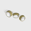 SOL IN MINI X3, L301mm, W111mm, H50mm, LED 3x7W, 3000K, белый/латунь (01.7523.21.930.WH/BRG)