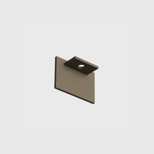 Заглушка MINI_LINE42 END CAP R/S, 2шт./компл., світла бронза (07.SECAP.LB)