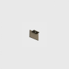Заглушка MINI_LINE42 END CAP R/S, 2шт./компл., світла бронза (07.SECAP.LB)