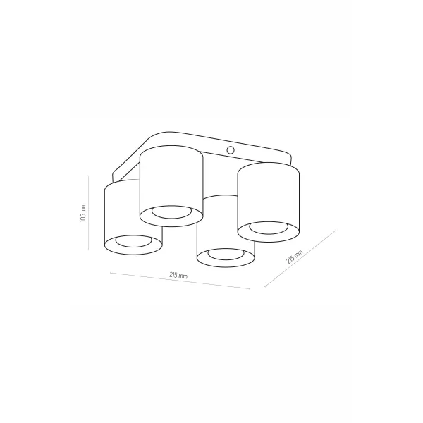 Світильник стельовий TK LIGHTING