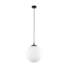 Подвесной светильник в стиле хай-тек ESME WHITE 1 350 TK Lighting в кухню, спальню в цвете черный