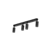 Светильник потолочный JET BLACK 4* GU10 TK Lighting в гостиную, кухню в стиле хай-тек