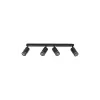 Светильник потолочный JET BLACK 4* GU10 TK Lighting в гостиную, кухню в стиле хай-тек