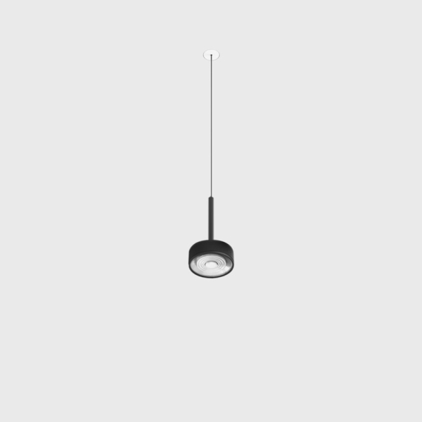SOL MINI P NANO, D75mm, H135mm, 7W LED, 24°, 4000K, IP20, чёрный (03.7531.7.940.BK/BKG)