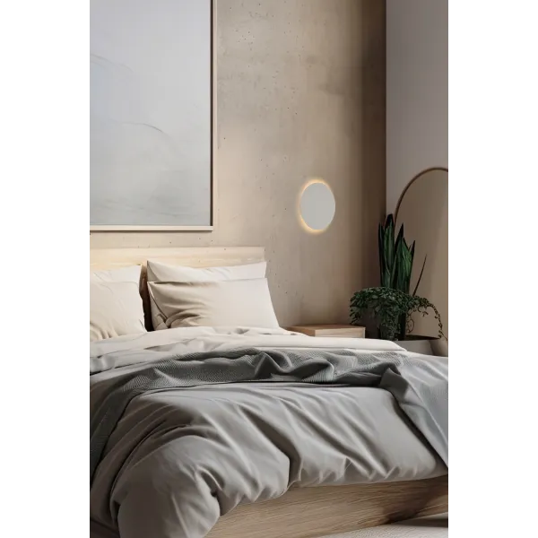 Бра настенное в спальню и гостиную LUNA BEIGE 300 3 TK Lighting в стиле модерн