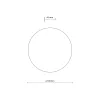 Бра настенное в спальню и гостиную LUNA BEIGE 300 3 TK Lighting в стиле модерн