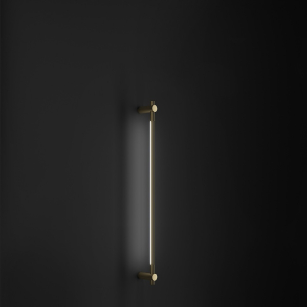 SLIMLINE, L1251mm, D18mm, sp84mm, LED 10W, 3000К, 48V, латунь (10.1812.10.930.BR)