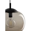 Подвесной светильник в стиле хай-тек VIBE TOPAZ LAMPA WISZACA 1  250 TK Lighting в кухню, спальню в цвете черный