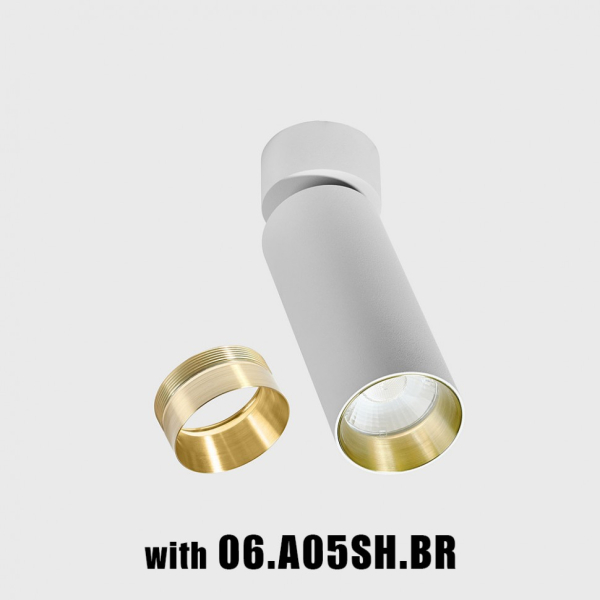 TUB M SA 140, D52mm, H180mm, LED 13W, 3000К, білий (02.0514.13.930.WH)