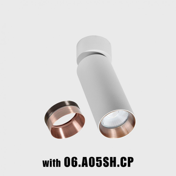 TUB M SA 140, D52mm, H180mm, LED 13W, 3000К, білий (02.0514.13.930.WH)