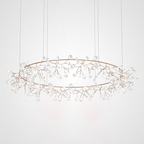 Люстра  світлодіодна  Люстра Mi Heracleum The Big O 210 Copper  сучасна LED