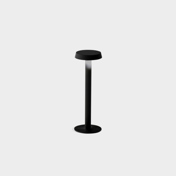 Настольная лампа MOON, D116mm, H350mm, LED 2W, 2200K-5000K(tunable white), IP20, черный (10.3512.02.TW.BK)