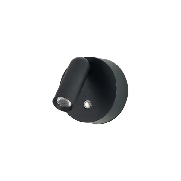 COMO ROUND DIMM WALL BK