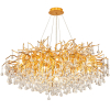 Люстра Droplet Chandelier circle D150 светодиодная  в зал