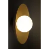 Бра настенное в спальню и гостиную SLATE SABIA GLASS KINKIET 1XG9 TK Lighting в стиле модерн