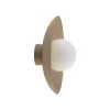 Бра настенное в спальню и гостиную SLATE SABIA GLASS KINKIET 1XG9 TK Lighting в стиле модерн