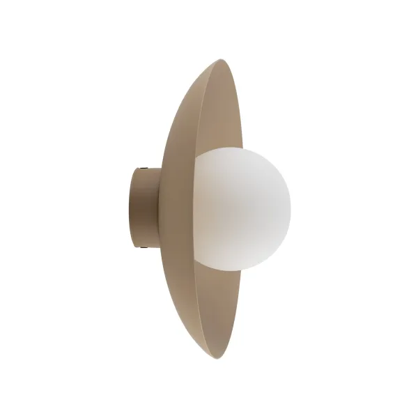 Бра настенное в спальню и гостиную SLATE SABIA GLASS KINKIET 1XG9 TK Lighting в стиле модерн
