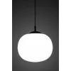 Подвесной светильник в стиле модерн VIBE WHITE Підвіс 1  350 TK Lighting в кухню, спальню в цвете черный