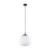 Подвесной светильник в стиле модерн VIBE WHITE Підвіс 1  350 TK Lighting в кухню, спальню в цвете черный
