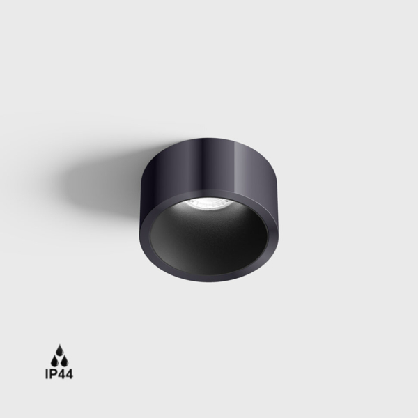 INVISIBLE MINI OUT, D55mm, H58mm, LED 6.3W, 4000K, diamond black/чёрный (01.2203.7.940.DB/BK)